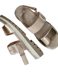 DAMES Ara Malaga S Sandalen Beige Dames