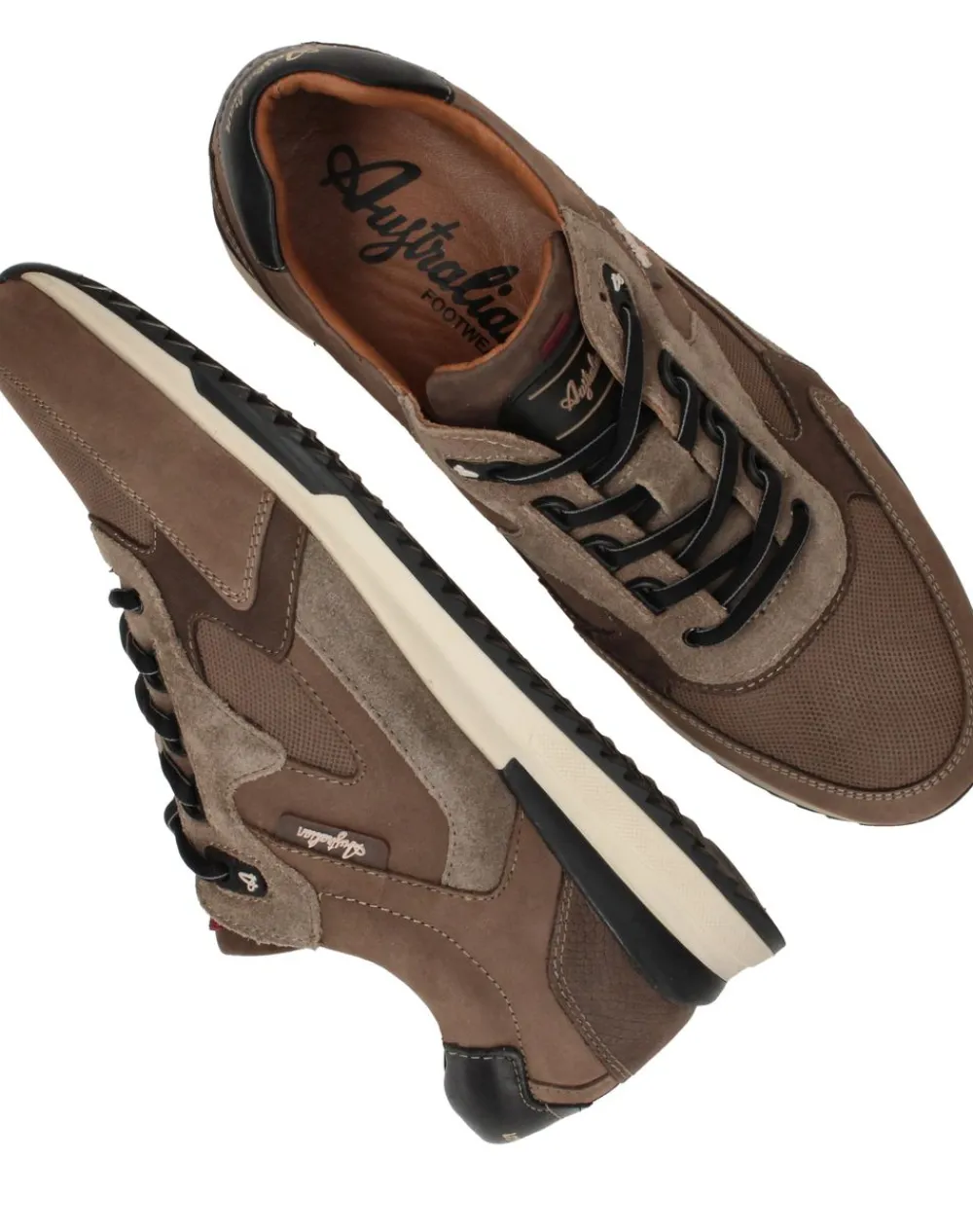 Heren Australian Bakersville Sneakers Taupe Heren
