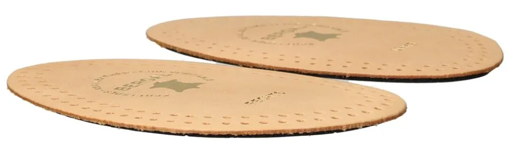 DAMES Bergal Leather Half-Sole Zooltjes Dames Heren