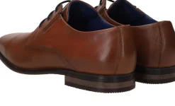 Heren Bugatti Veterschoenen Cognac Heren