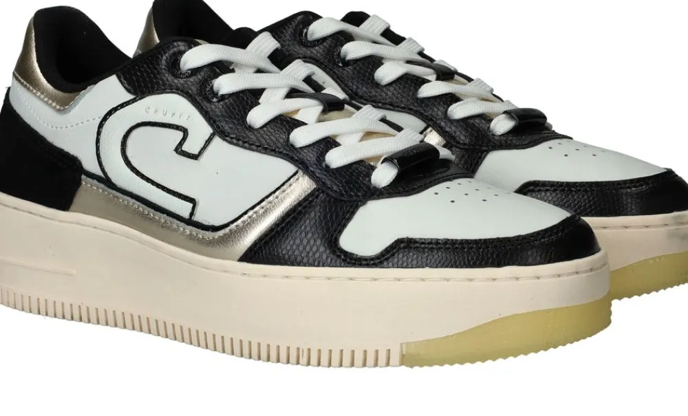 DAMES Cruyff Campo High Lux Tall Sneakers Zwart Dames