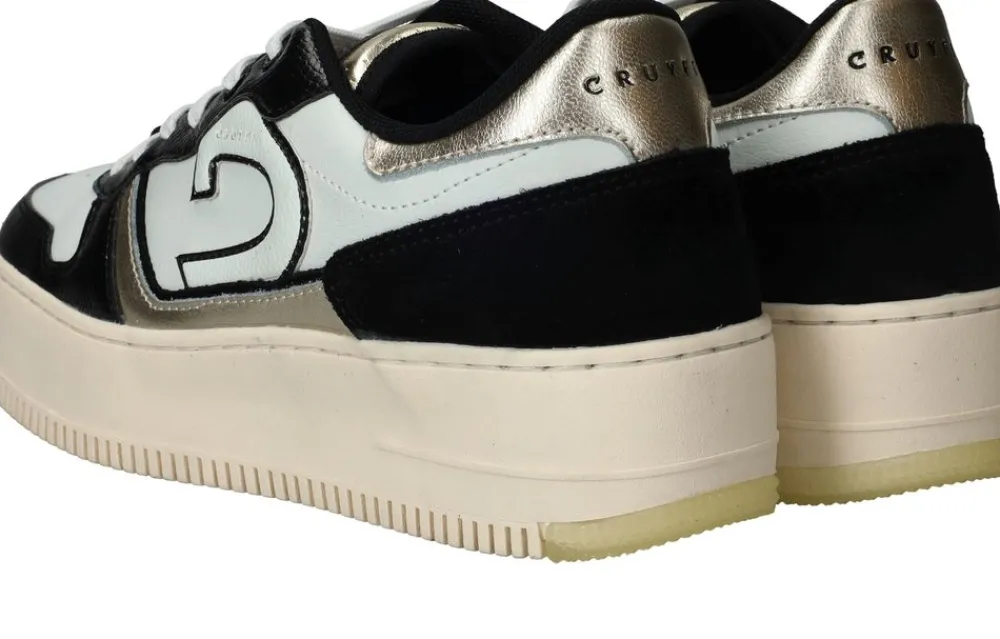 DAMES Cruyff Campo High Lux Tall Sneakers Zwart Dames