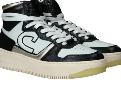 DAMES Cruyff Campo High Lux Tall Sneakers Zwart Dames