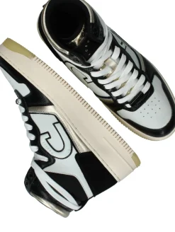 DAMES Cruyff Campo High Lux Tall Sneakers Zwart Dames