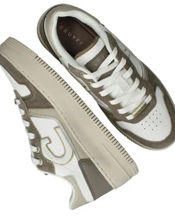DAMES Cruyff Campo Low Tall Sneakers Beige Dames