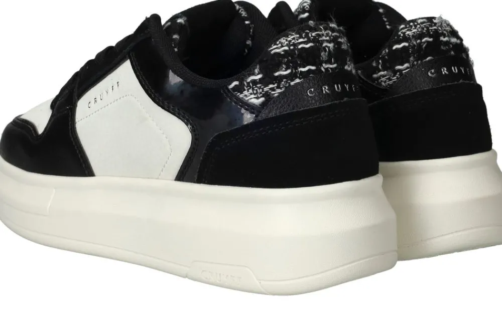 DAMES Cruyff Tennis Court Sneakers Zwart Dames