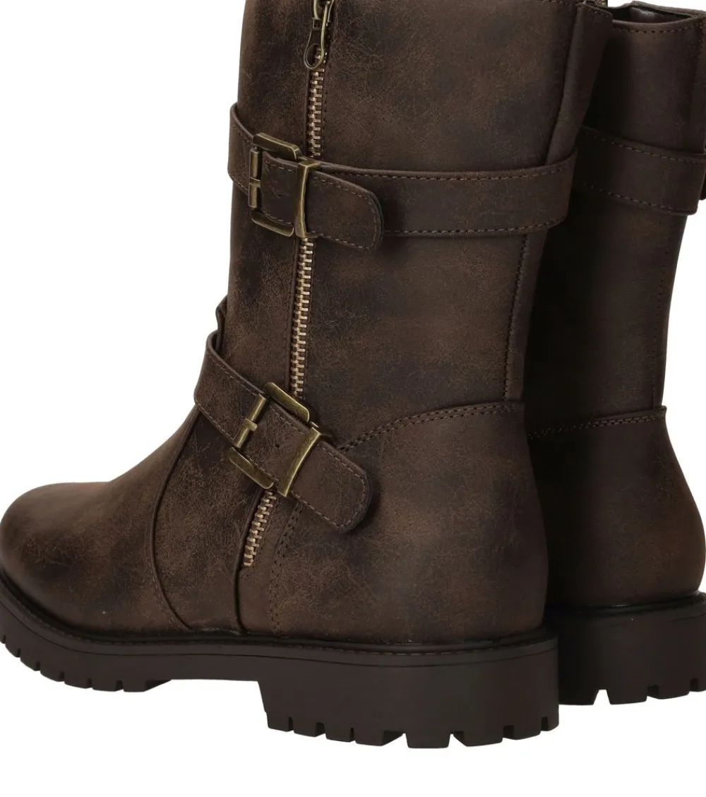 DAMES DSTRCT Bikerboots Dames