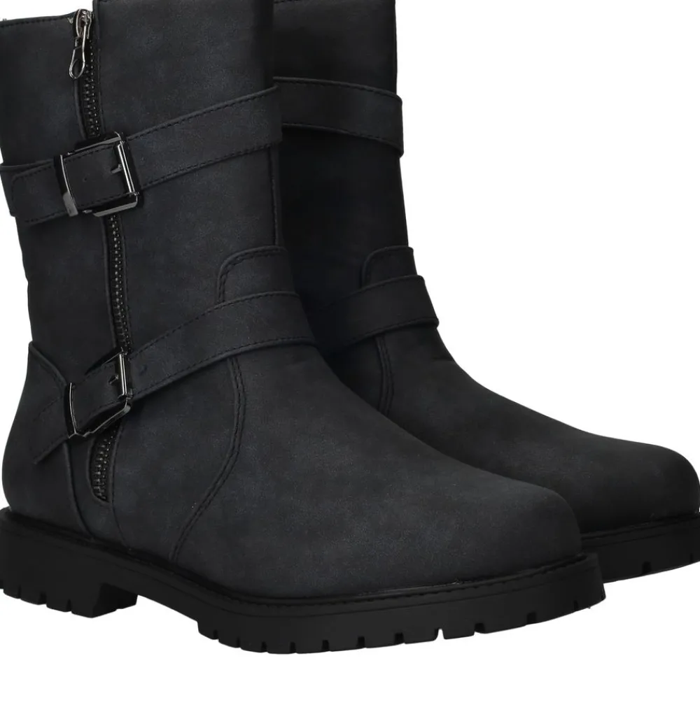 DAMES DSTRCT Bikerboots Dames