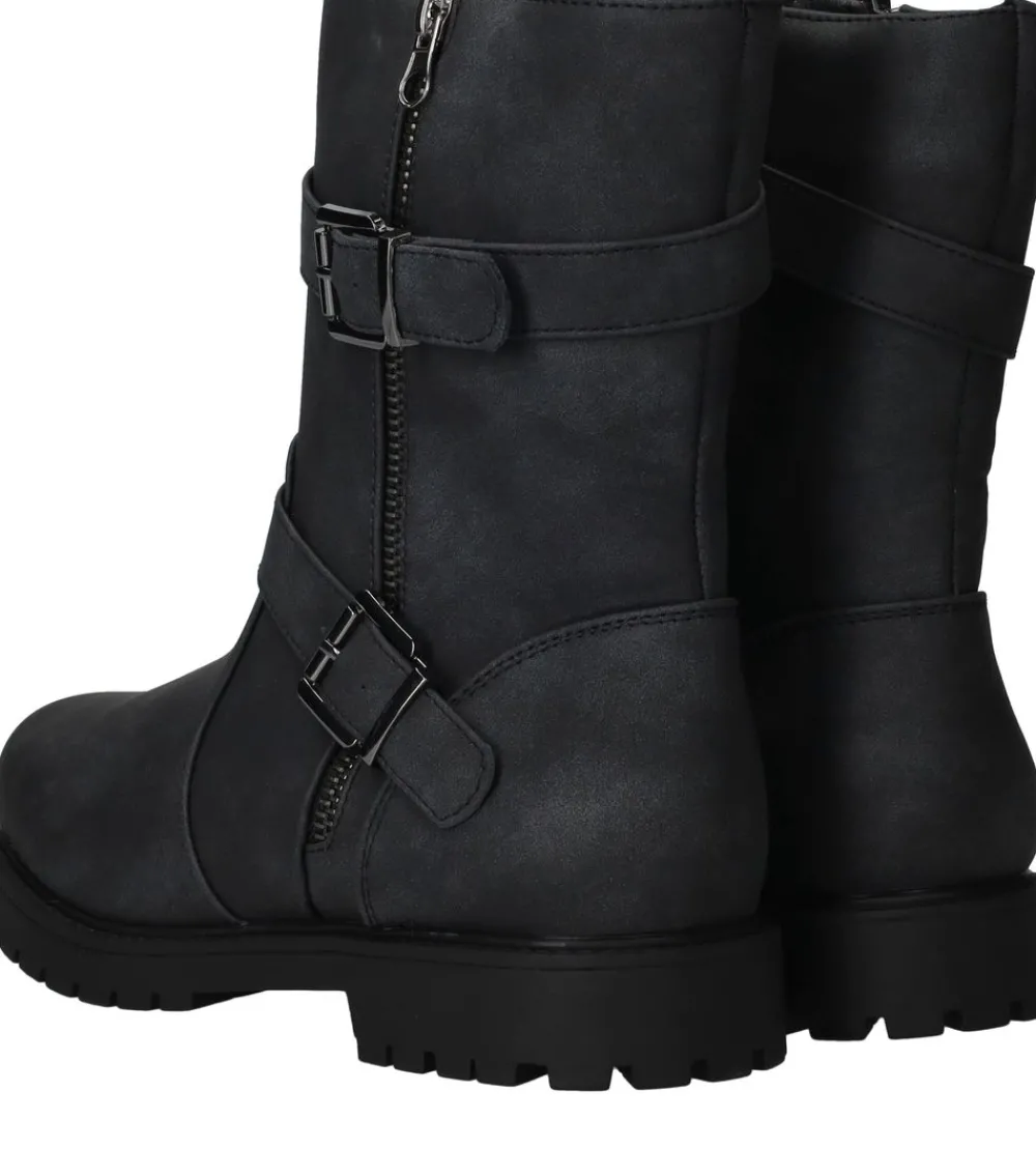 DAMES DSTRCT Bikerboots Dames