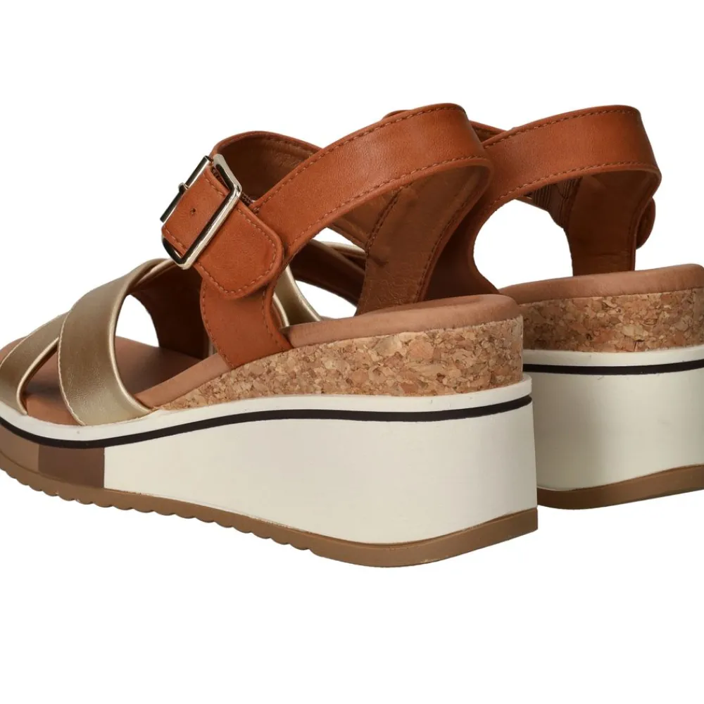 DAMES DSTRCT Sandalen Bruin Dames