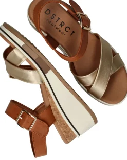 DAMES DSTRCT Sandalen Bruin Dames