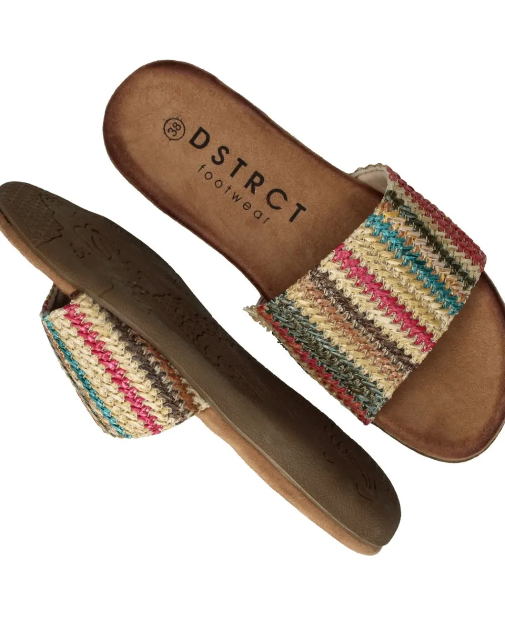 DAMES DSTRCT Slippers Dames