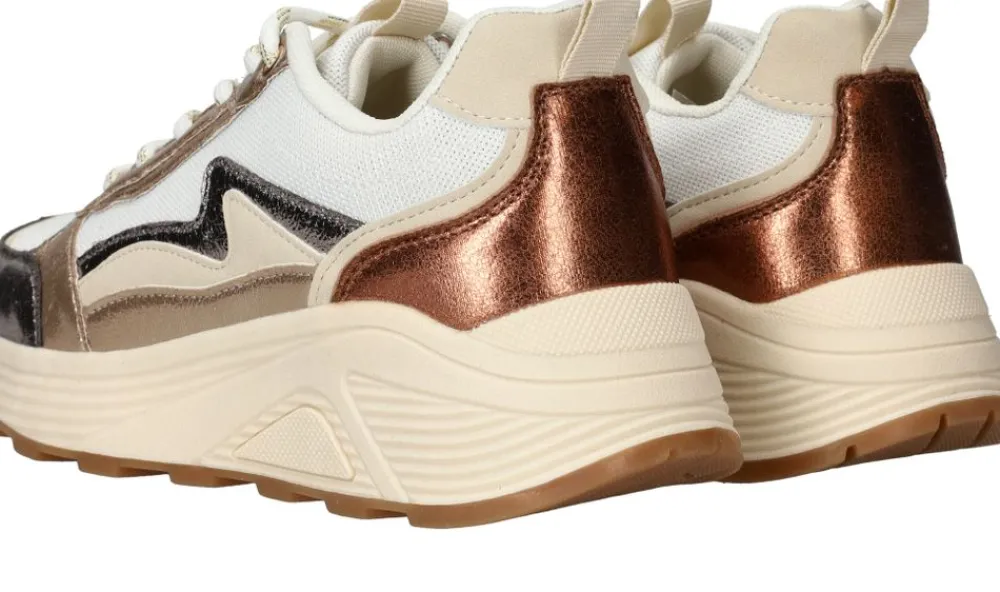 DAMES DSTRCT Sneakers Beige Dames