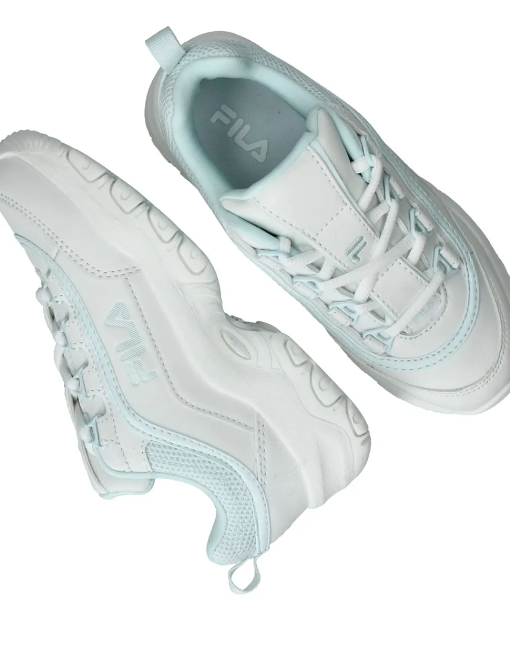 Fila Strada Logo Sneakers Wit Meisjes