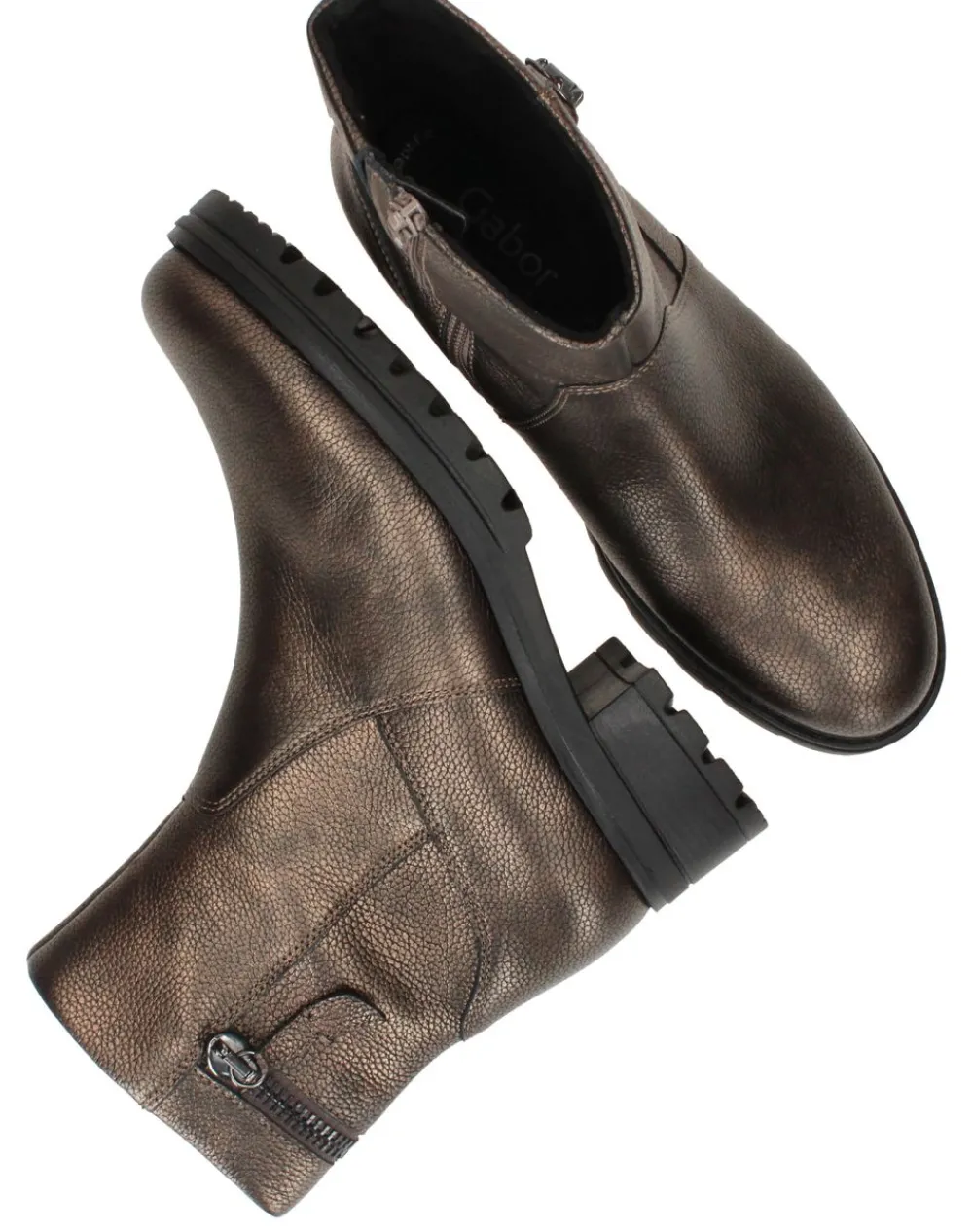 DAMES Gabor Bikerboots Bruin Dames