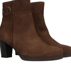 DAMES Gabor Enkellaarsjes Cognac Dames
