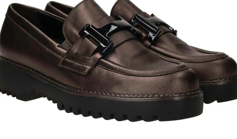DAMES Gabor Loafers Bruin Dames