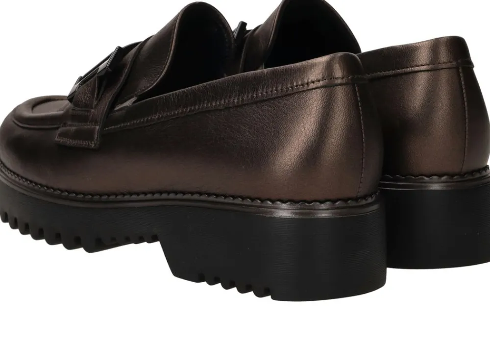 DAMES Gabor Loafers Bruin Dames