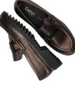 DAMES Gabor Loafers Bruin Dames