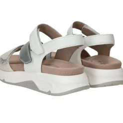 DAMES Gabor Rollingsoft Sandalen Wit Dames