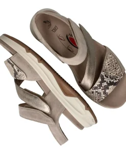 DAMES Gabor Rollingsoft Sandalen Beige Dames