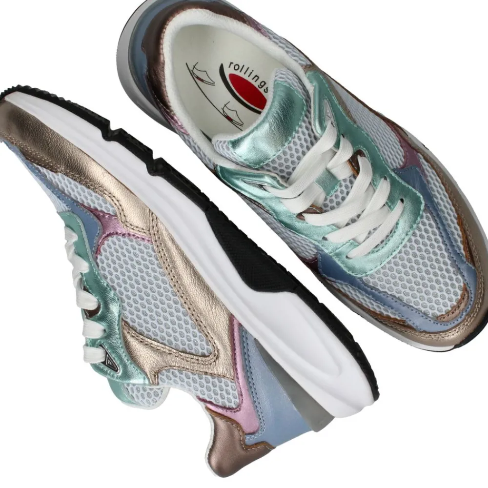 DAMES Gabor Rollingsoft Sneakers Kleurloos Dames