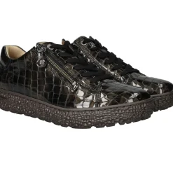 DAMES Hartjes Veterschoenen Zwart Dames