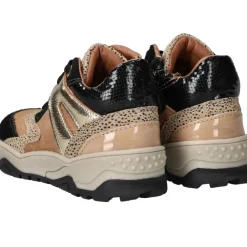 IKKE IK-KE Sneakers Bruin Meisjes
