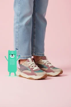 IKKE IK-KE Sneakers Roze Meisjes