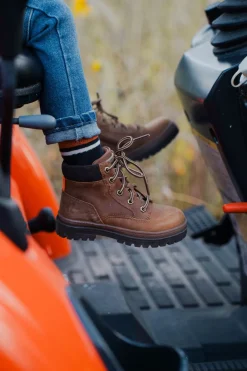 IKKE IK-KE Veterboots Bruin Jongens