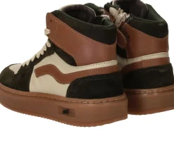 IKKE IK-KE Veterboots Bruin Jongens
