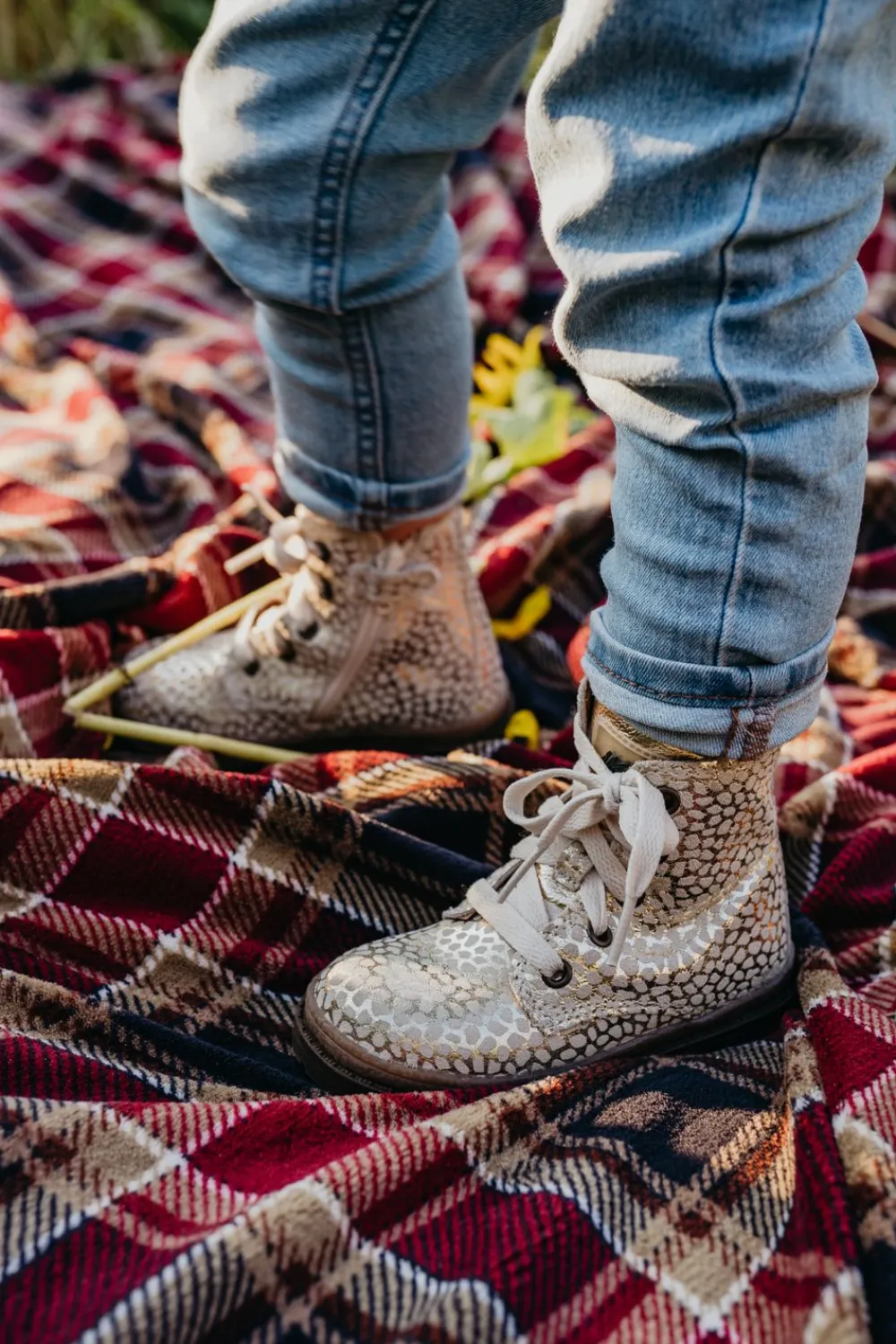 IKKE IK-KE Veterboots Meisjes