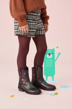 IKKE IK-KE Westernboots Paars Meisjes