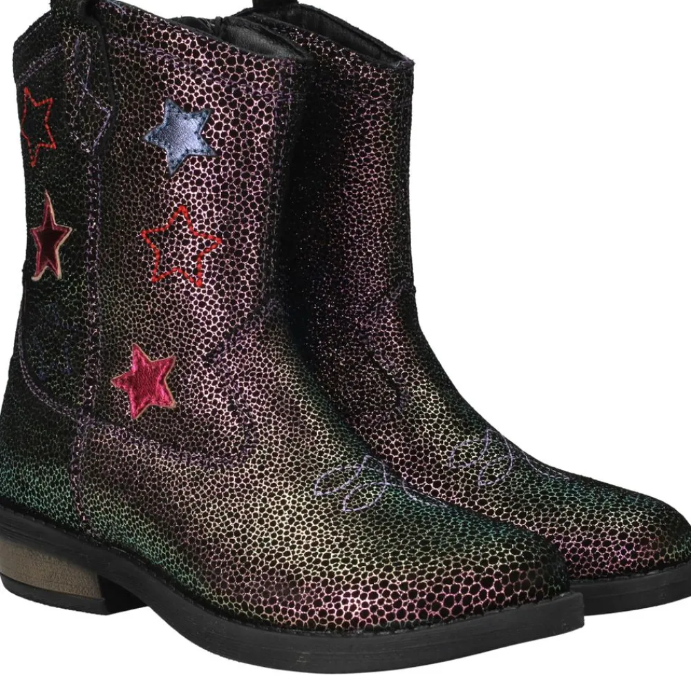 IKKE IK-KE Westernboots Paars Meisjes