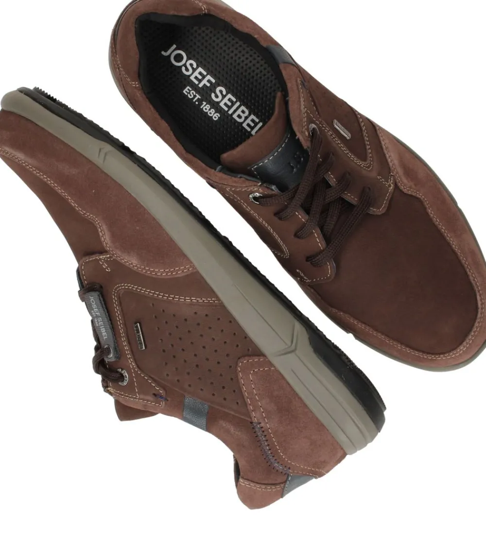 Heren Josef Seibel Enrico 51 Sneakers Cognac Heren