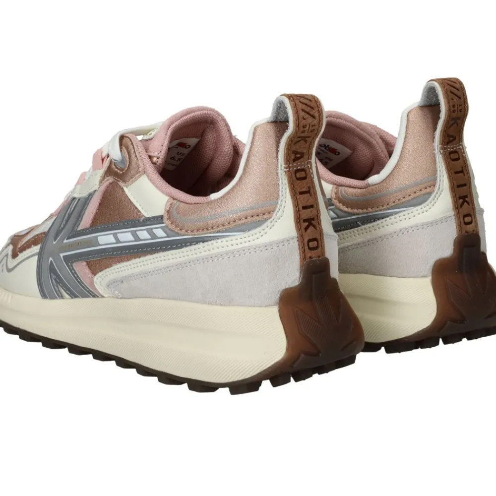 DAMES Kaotiko Detroit Tach Sneakers Roze Dames