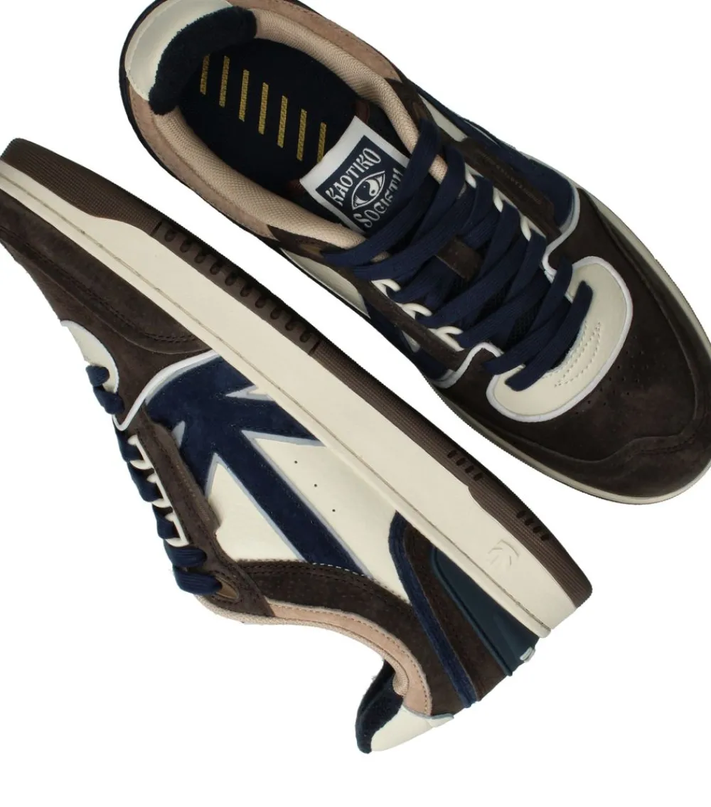 Heren Kaotiko Sneakers Bruin Heren