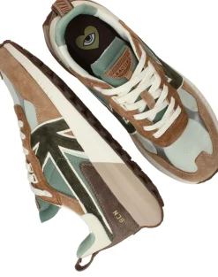 Heren Kaotiko Vancouver Sneakers Bruin Heren