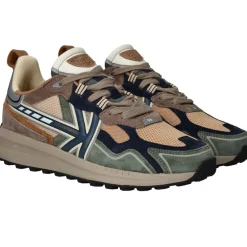 Heren Kaotiko Vancouver Tech Sneakers Groen Heren