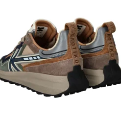 Heren Kaotiko Vancouver Tech Sneakers Groen Heren