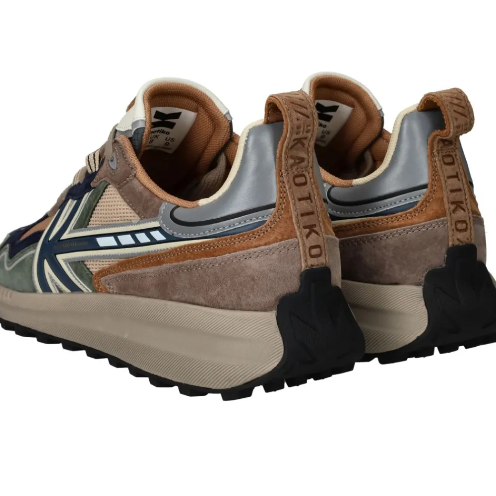 Heren Kaotiko Vancouver Tech Sneakers Groen Heren