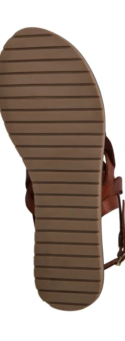 DAMES Lazamani Sandalen Bruin Dames