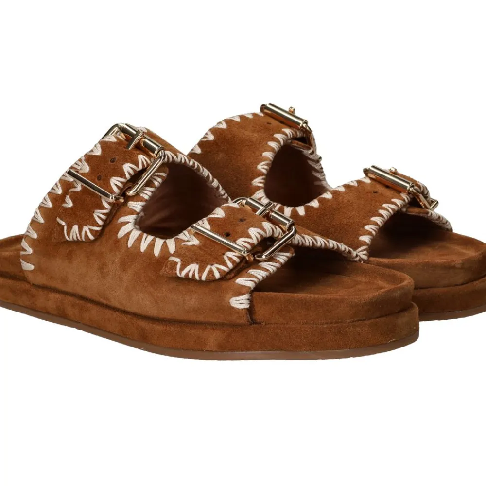 DAMES LOFF 1881 Slippers Cognac Dames