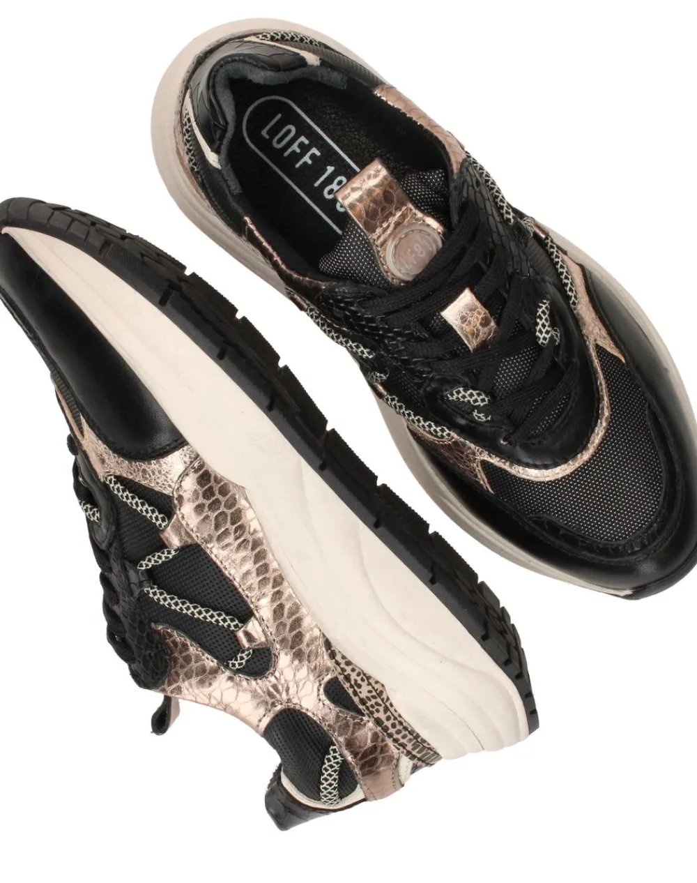 DAMES LOFF 1881 Sneakers Zwart Dames