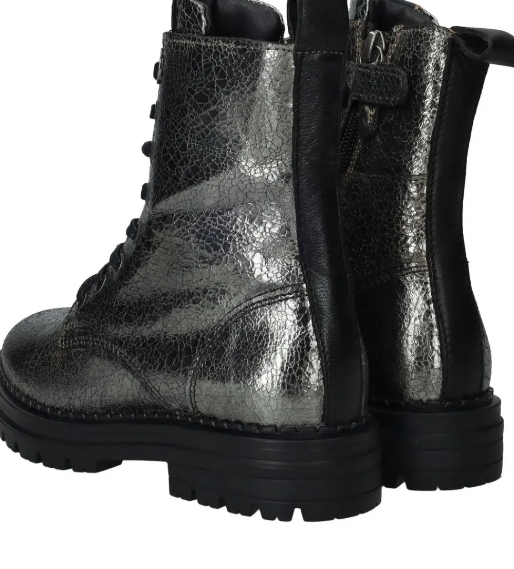 LOFF 1881 Veterboots Zilver Meisjes