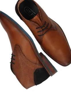 Heren LOFF 1881 Veterschoenen Cognac Heren