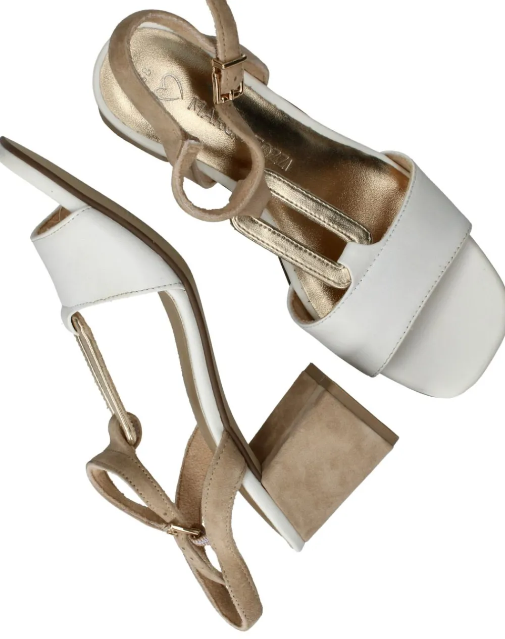 DAMES Marco Tozzi Sandalettes Wit Dames