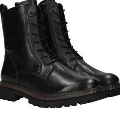 DAMES Marco Tozzi Veterboots Zilver Dames