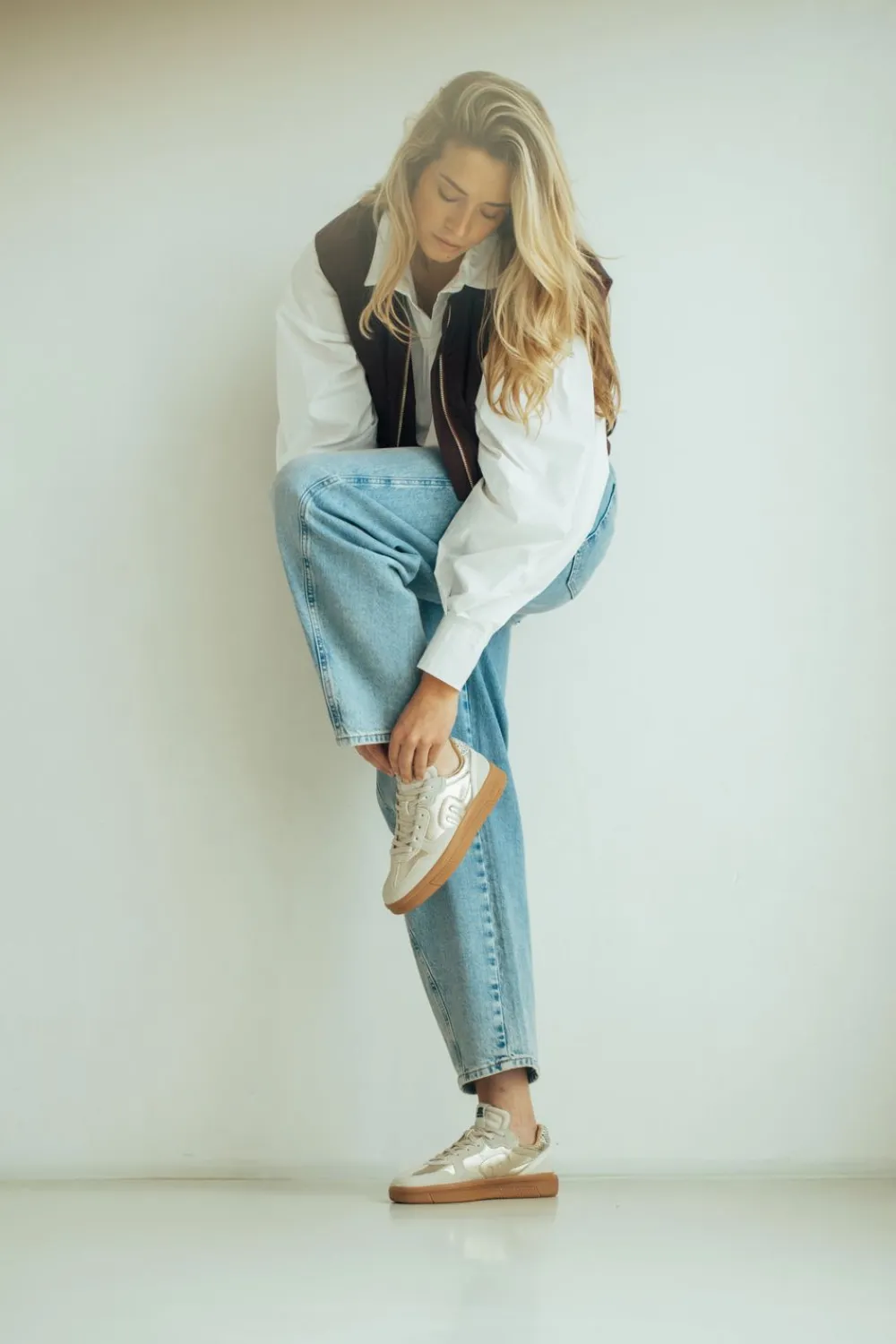DAMES Maruti Yale Sneakers Beige Dames