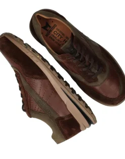 Heren Mephisto Barth Velsport Sneakers Cognac Heren